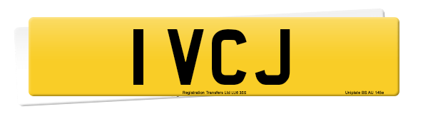 Registration number 1 VCJ